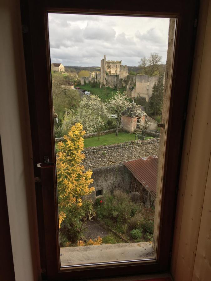 Chez Fred Avec Vue Sur Le Chateau Angles-sur-l'Anglin Ngoại thất bức ảnh